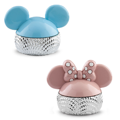 Cornici in argento: Bomboniera Scatolina Walt Disney Micky Mouse Celeste