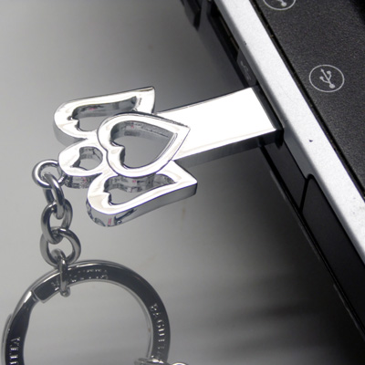 Cornici in argento: Portachiavi Angelo Chiavetta USB 8GB
