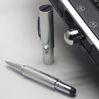 Cornici in argento: Penna Sfera Metallo Usb 8GB Cappuccio Vite