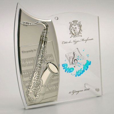 Cornici in argento: Targa argento e Plexiglas per Premiazione