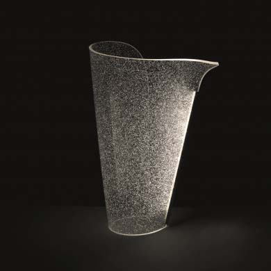 Cornici in argento: LiGHT Lampada di Design in Acrilico con Led