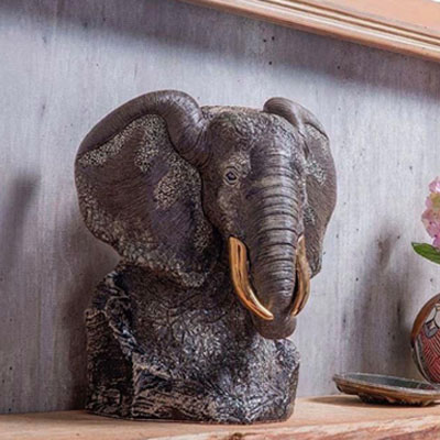 Cornici in argento: Elefante Collezione Ceramiche DEROSA h.30cm