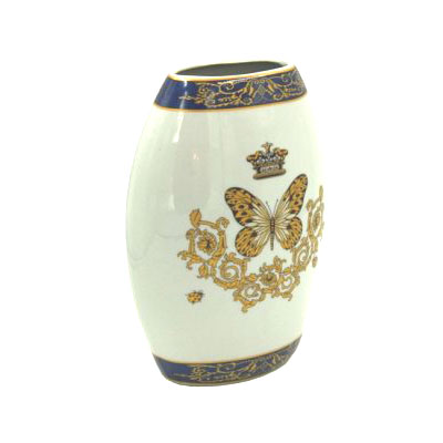 Cornici in argento: Vaso Ovale Ceramica - Queen Elisabeth - h.27