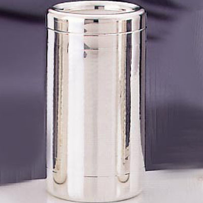 Cornici in argento: Portabottiglia Liscio Glacette Termica Argento h.cm.23